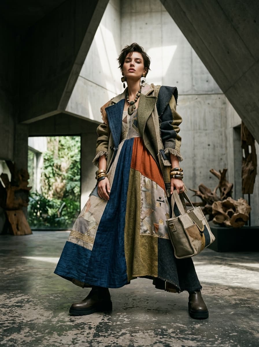 Balancing Act: Mixing Maximalism with Mindful Fashion Choices