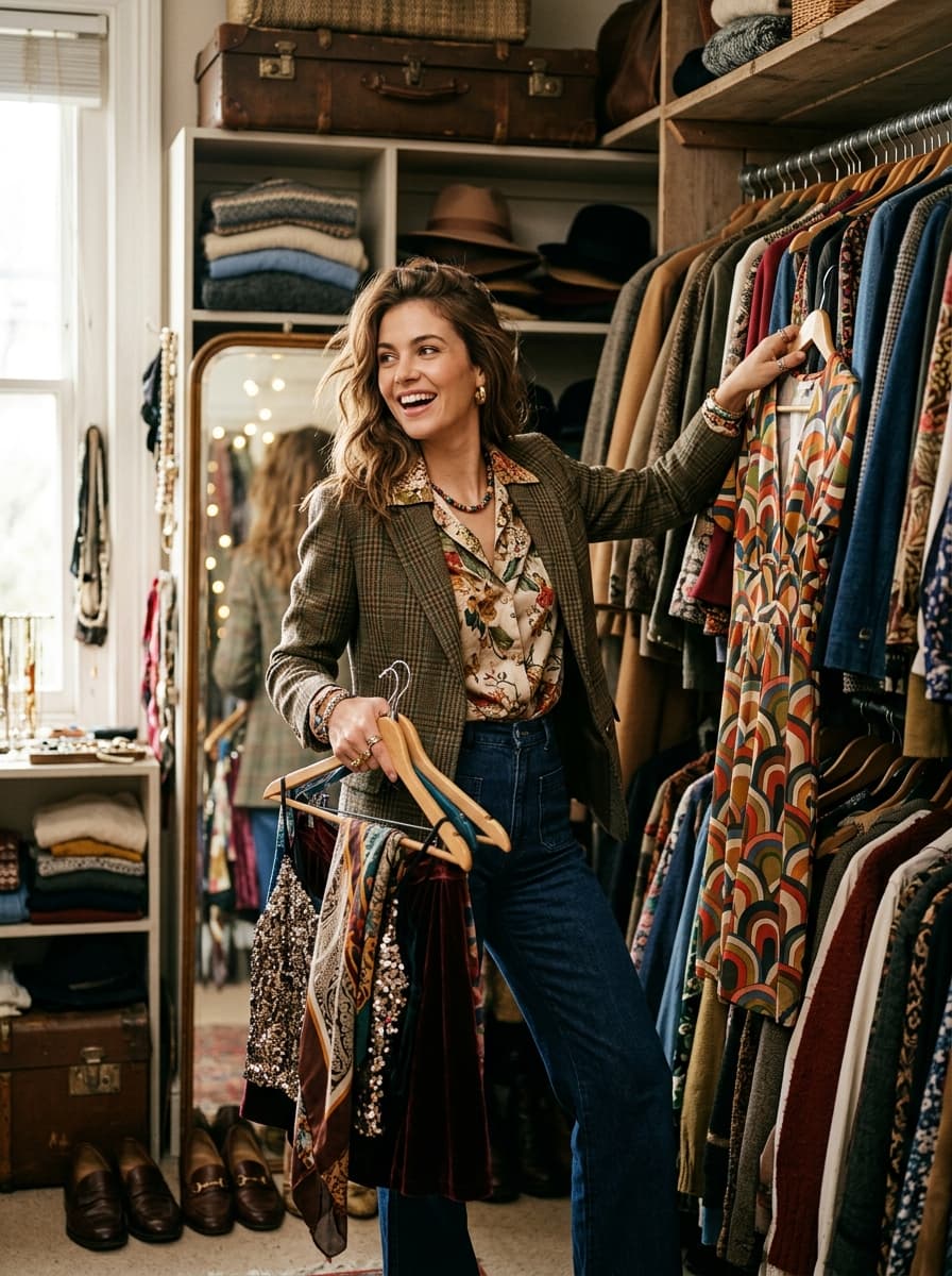 The Vintage Remix: How to Shop Your Own Wardrobe Like a Stylist