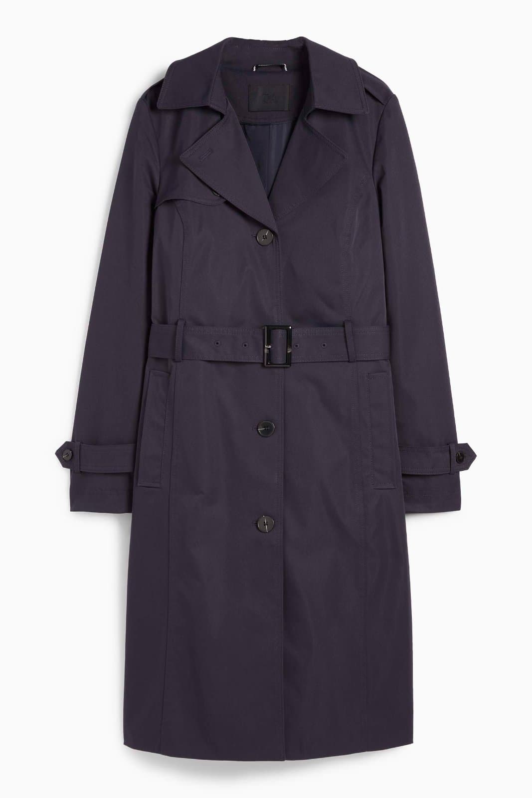 Navy Spring Business Casual Trench coat
