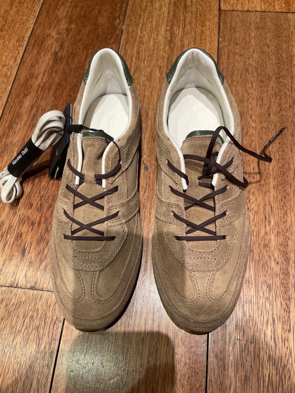 Suede Tan Sneakers