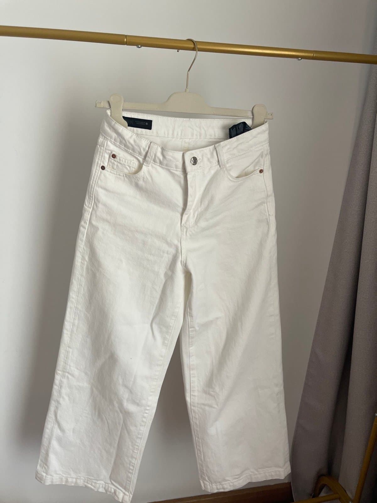 Denim Chalk-White Jeans