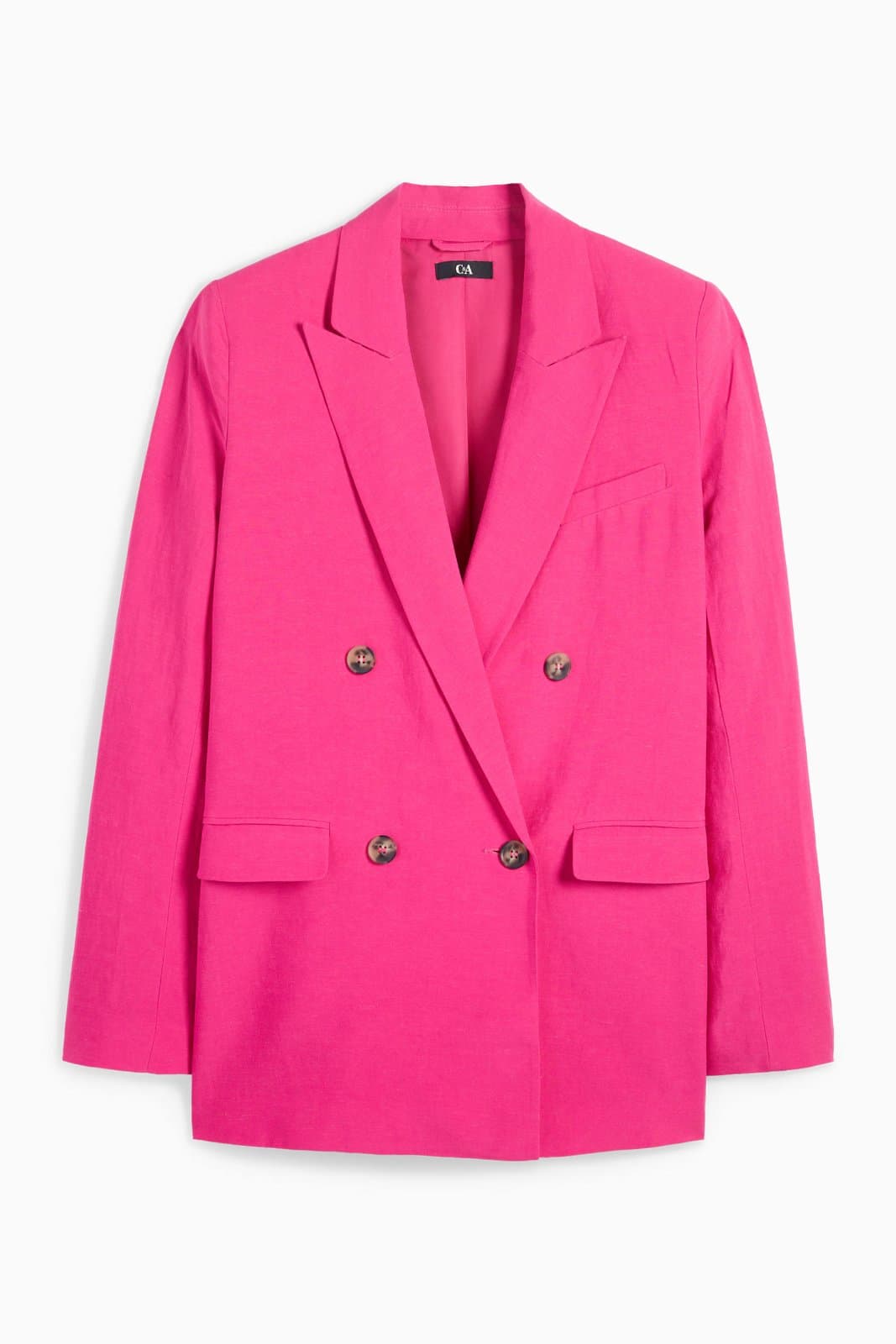 Pink Spring Business Casual Blazer